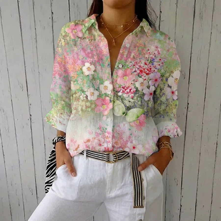 Leura - Floral Boho Blouse