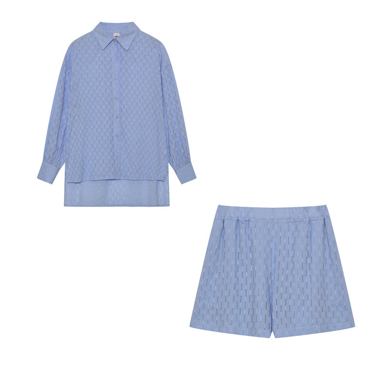 Elizabeth™ – Breezy Shirt & Shorts Set