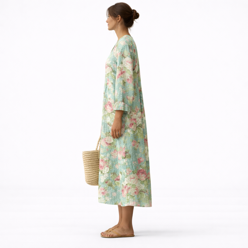 Vilma™ | Graceful Floral Dress