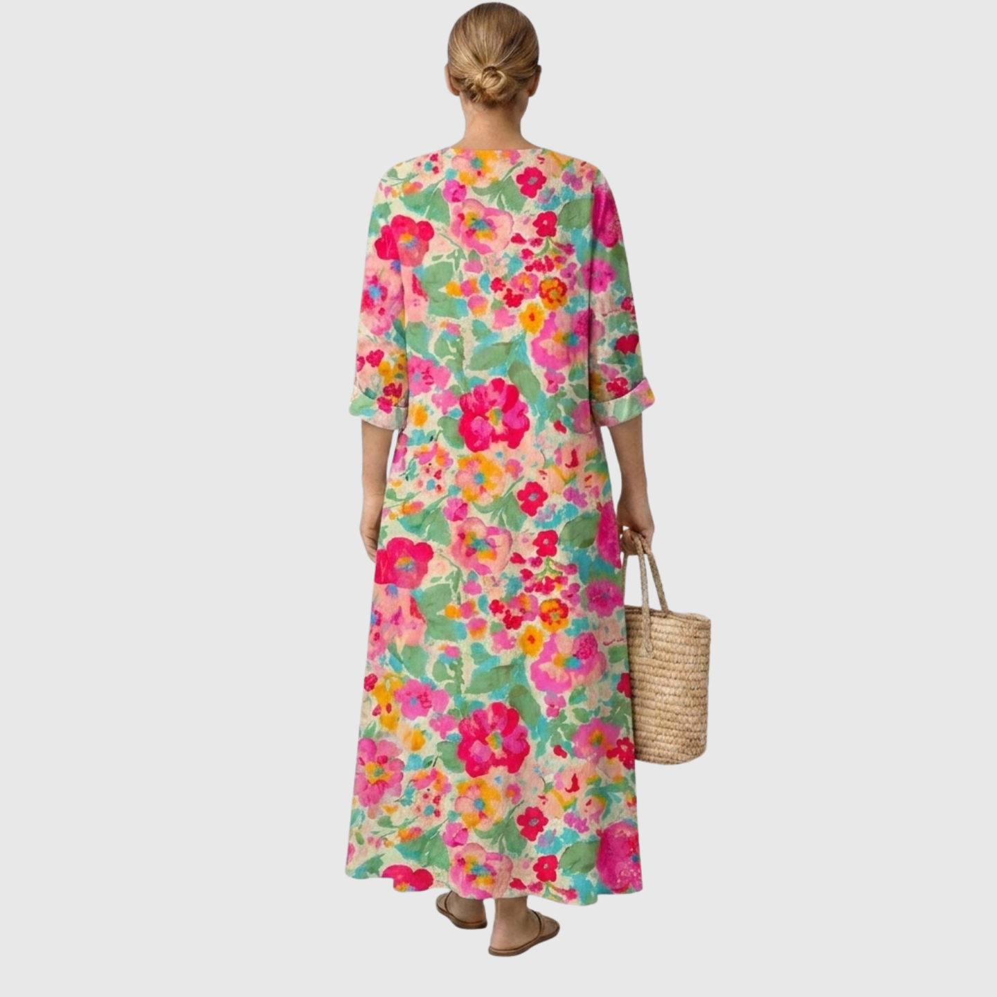 Reda™ | Everyday Floral Elegance Dress
