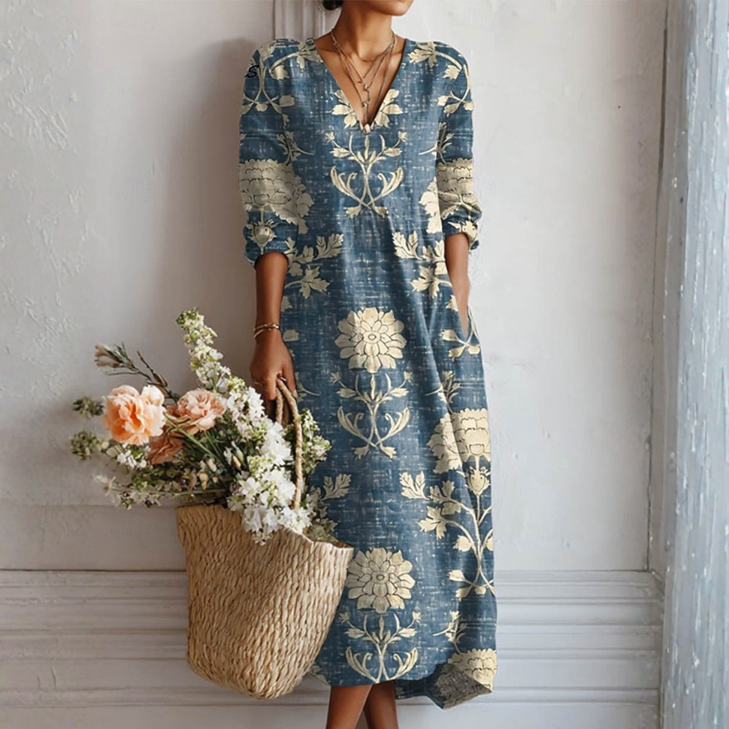 Karin™ | Everyday Floral Comfort Dress