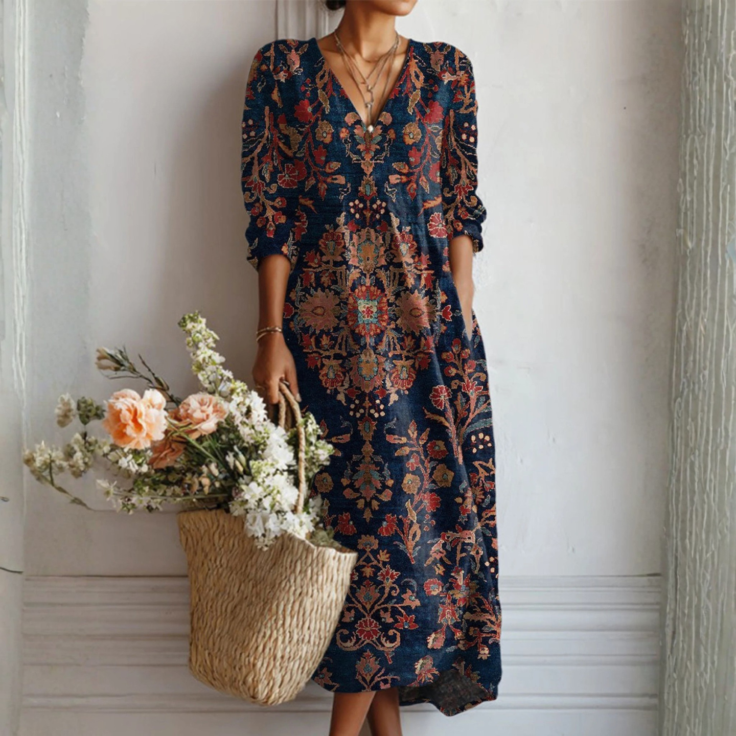 Alessia™ | Elegant Floral Dress