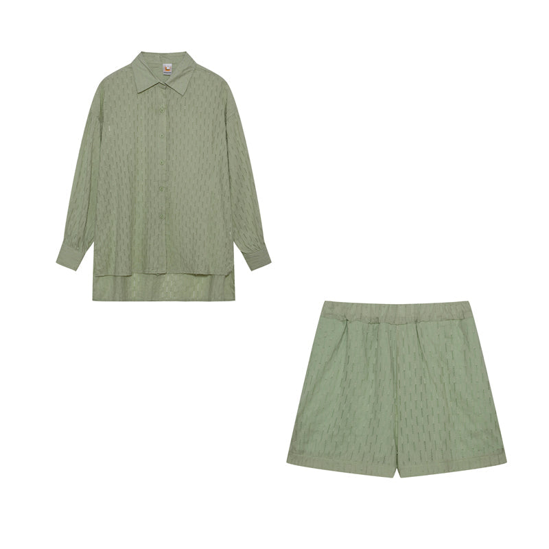 Elizabeth™ – Breezy Shirt & Shorts Set
