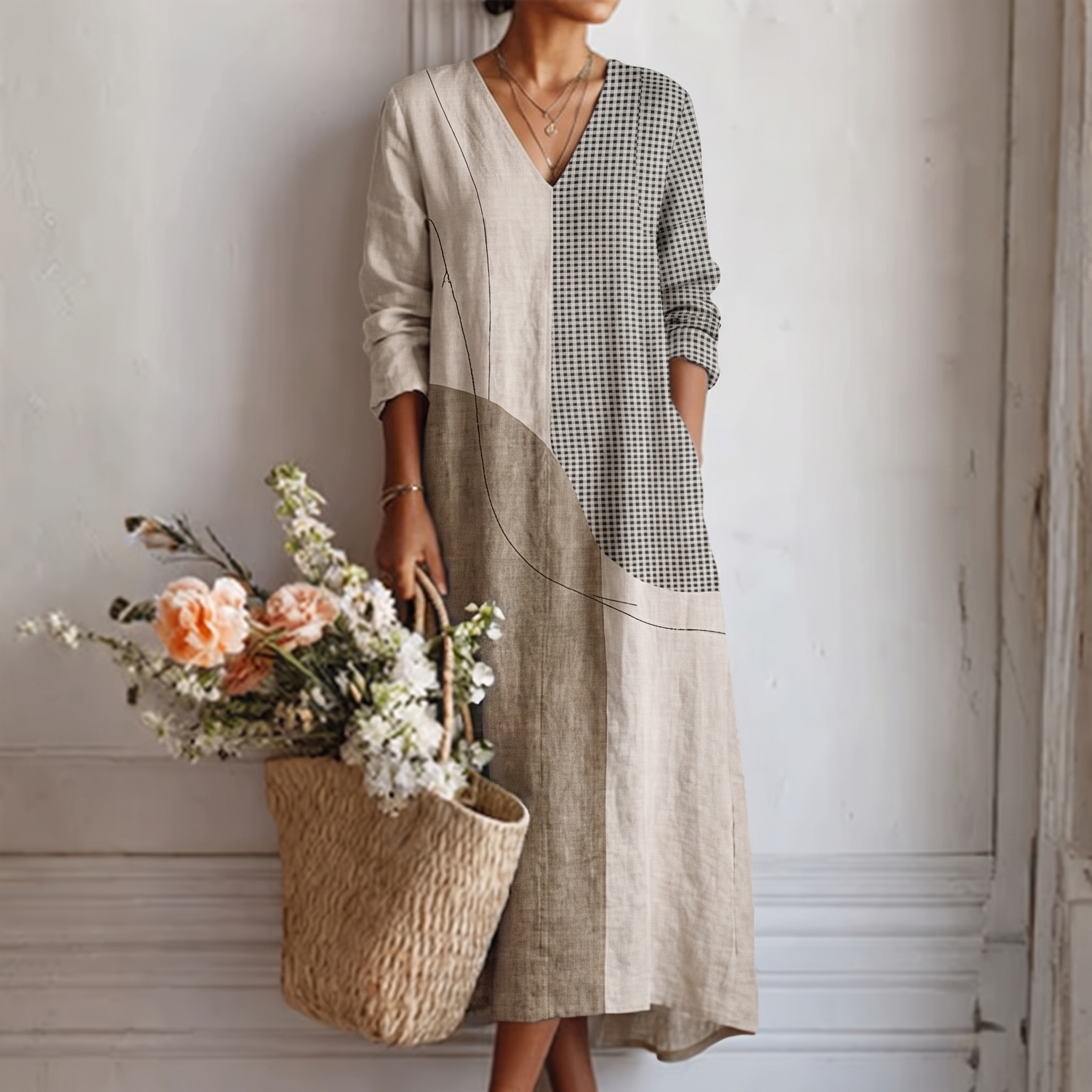 Emma™ | Chic Striped Dress