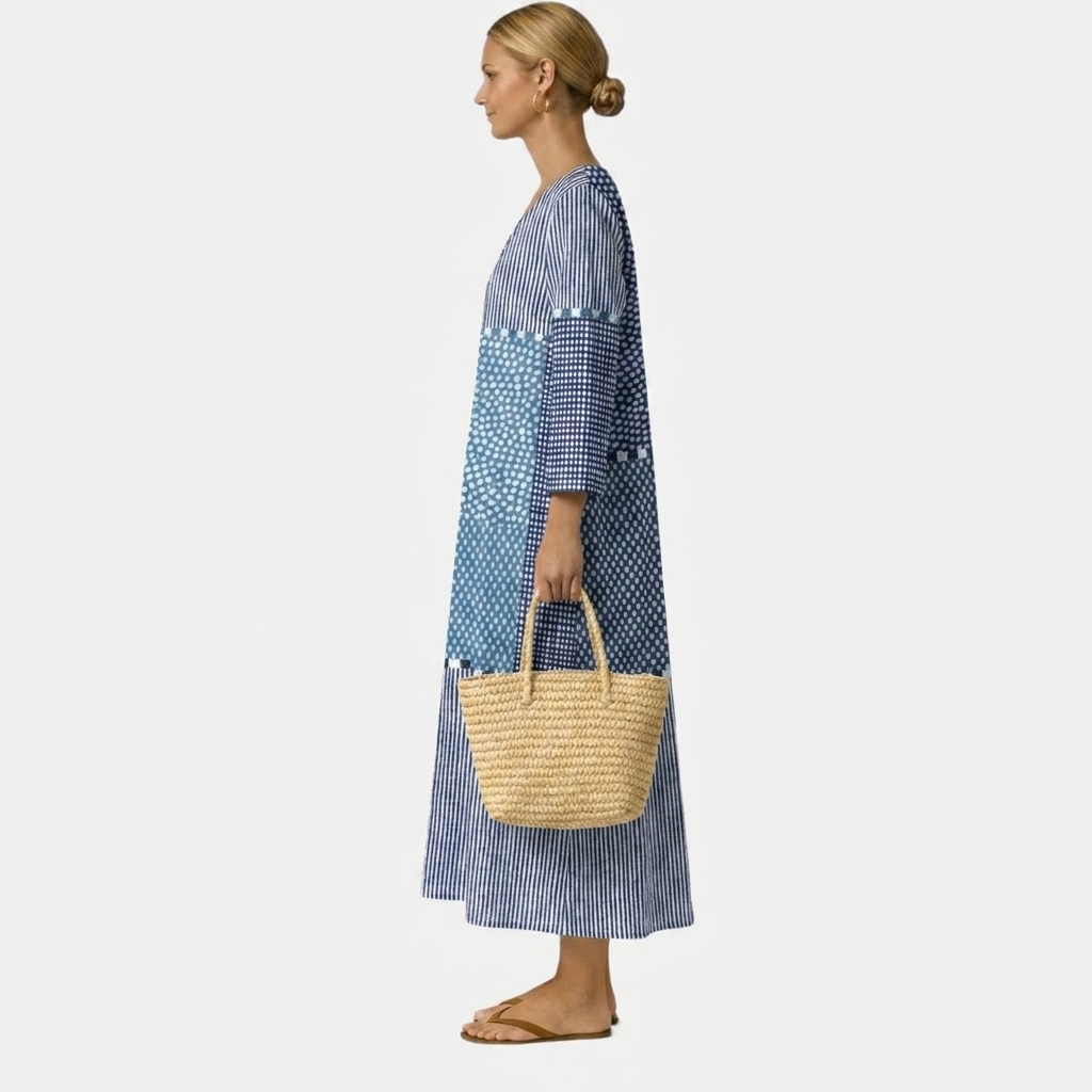 Esra™ | Elegant Floral Dress in Natural Style
