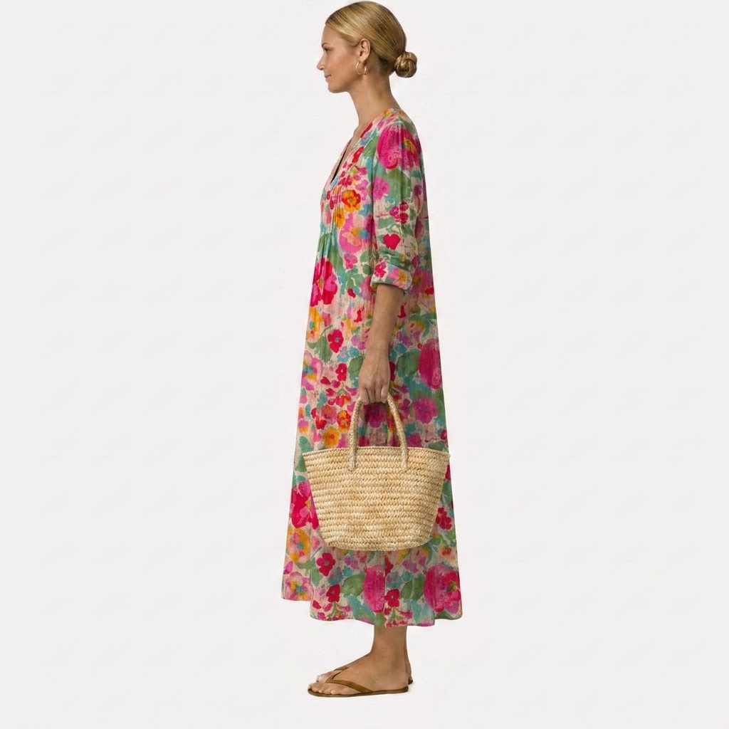 Reda™ | Everyday Floral Elegance Dress