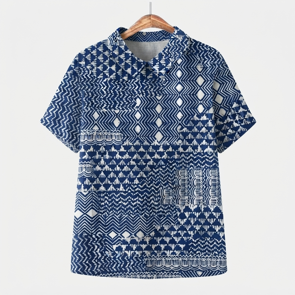 Amélie | Boho Chic Tribal Print Blouse