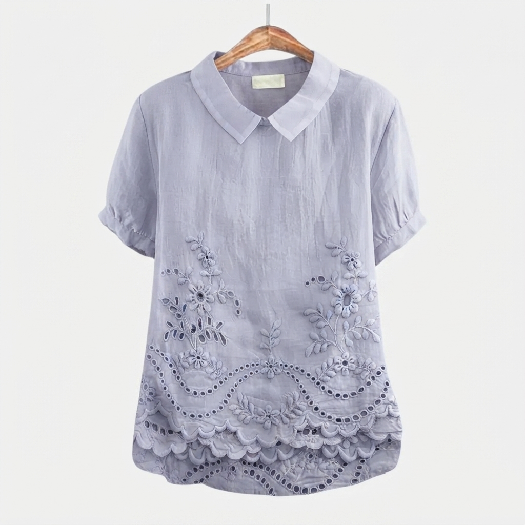 Adèle | Embroidered Top
