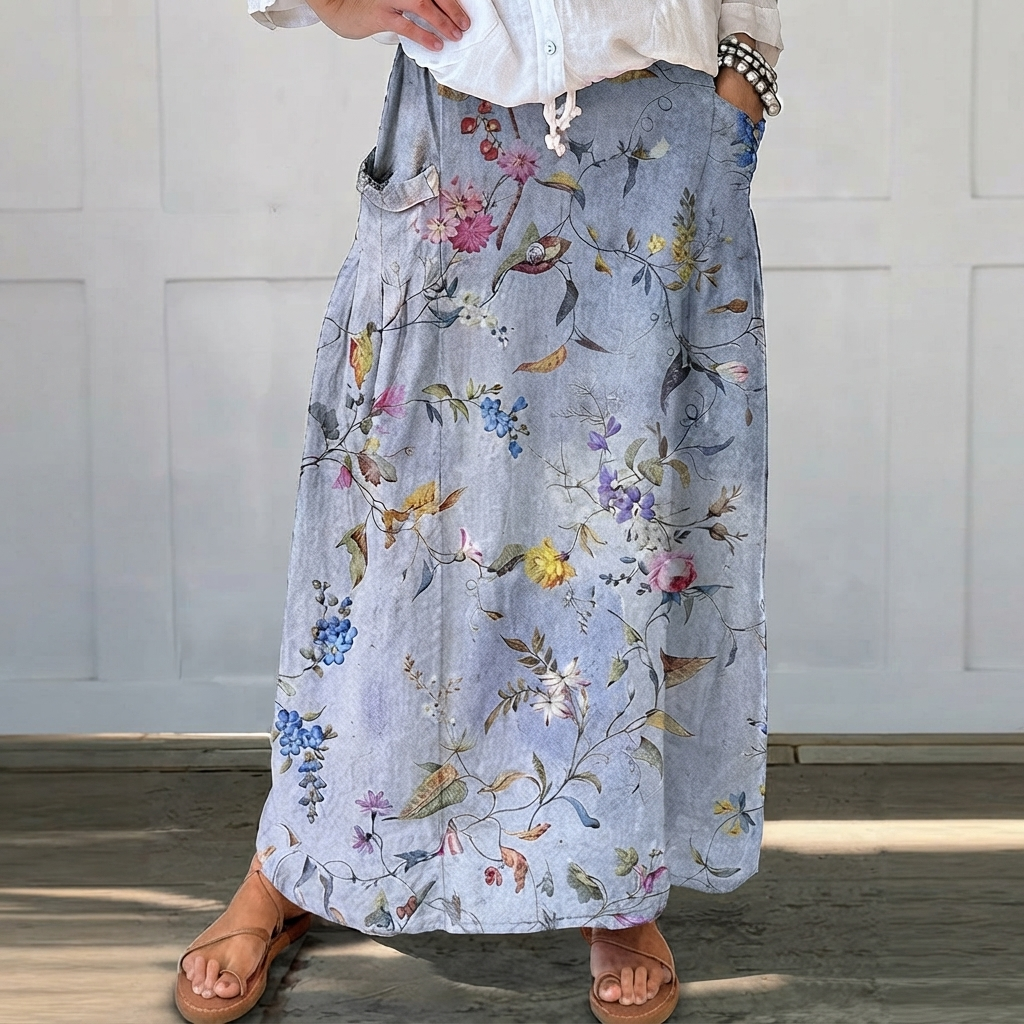 Thea | Elegant Flowing Skirt