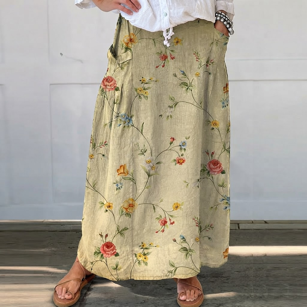 Julia | Elegant Flowing Skirt