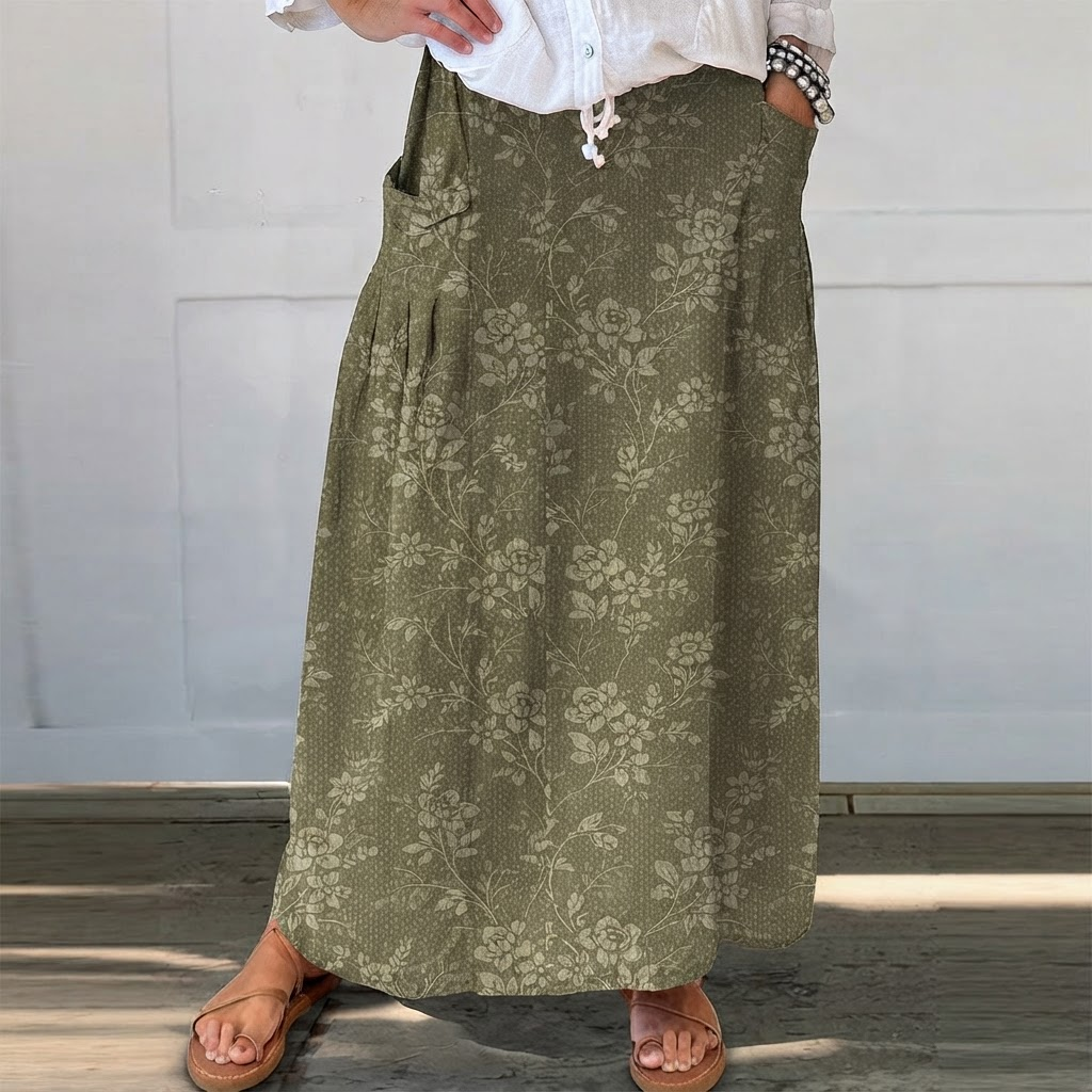 Frea | Elegant Flowing Skirt