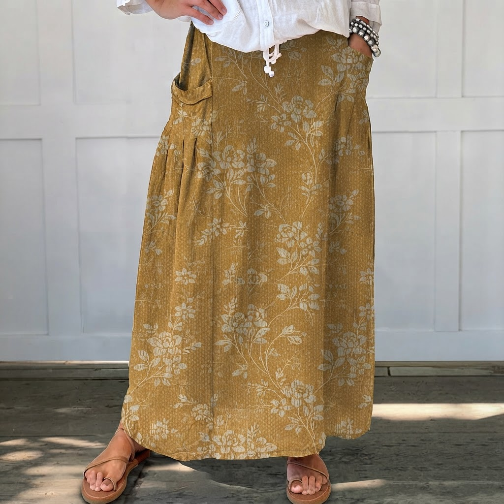 Frea | Elegant Flowing Skirt