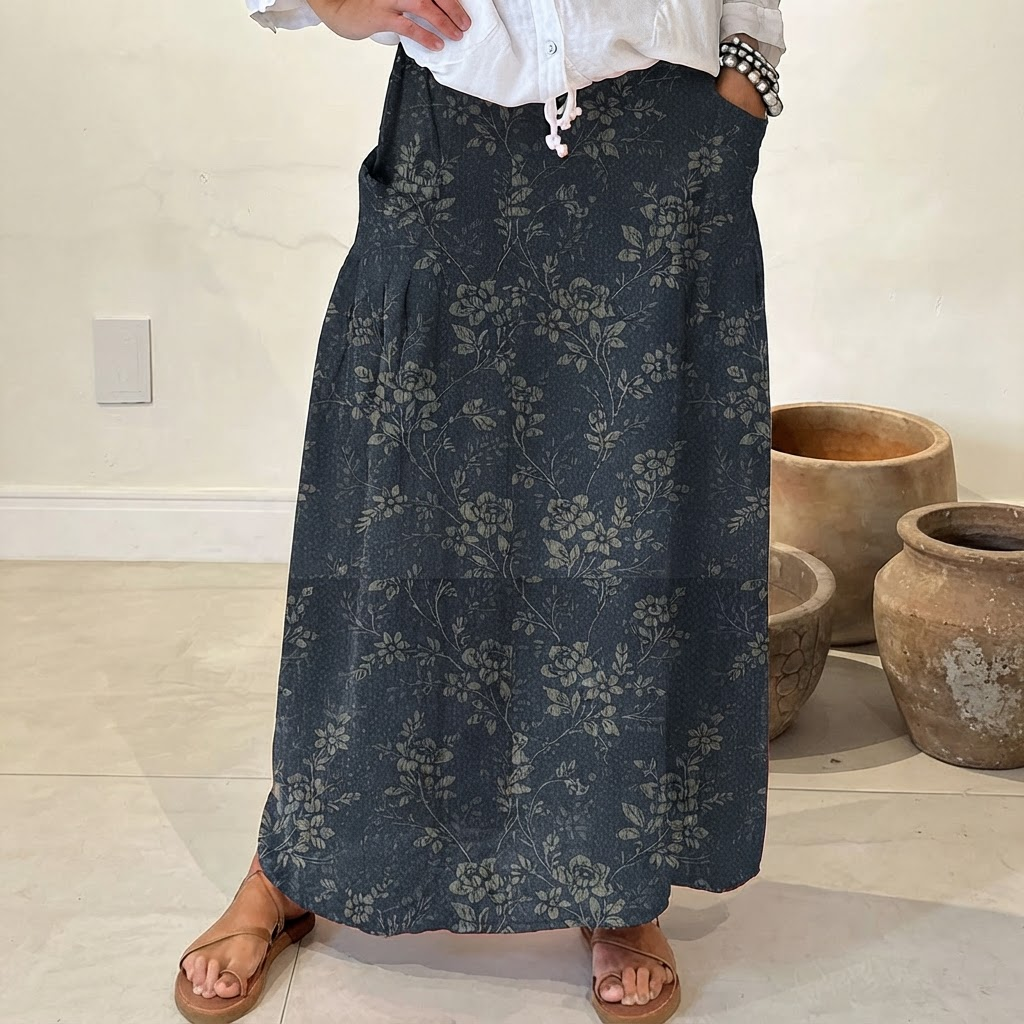 Frea | Elegant Flowing Skirt
