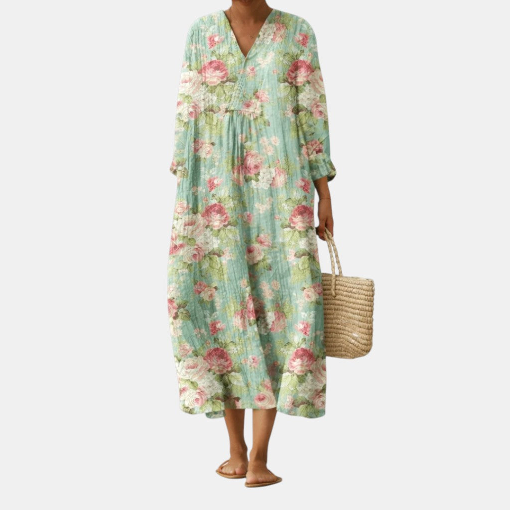 Vilma™ | Graceful Floral Dress